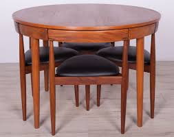 For Sale Mid Century Teak Dining Table 4 Chairs Set By Hans Olsen For Frem Rojle 1950s Teak Dining Table Table Chair Set