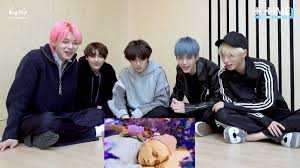 Screencaps of the txt members from the blue hour mv (txt blue hour who's who) Watch Txt Is Amazed And Delighted By Their Blue Hour Mv In Reaction Video Thenewstrace