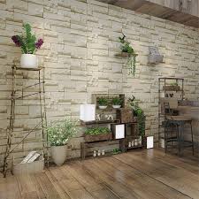 Kinlo 3d Non Woven Yellow Brick Effect Wallpaper Fototapete 3d Tapete 3d Tapete Stein
