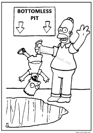 We have selected the best free simpsons coloring pages to print out and color. Simpsons Archives Magic Color Book Simpsons Malarbocker For Barn