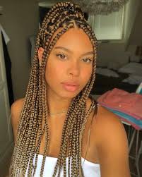 Black And Brown Box Braids 30 Most Popular Crochet Box Braids Hairstyles For Black Women In 2020 Box Braids Hairstyles For Black Women Box Braids Hairstyles Black Box Braids