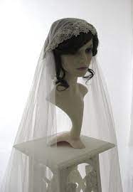 Vintage Style Veil Couture Bridal Cap Veil By Sarahmorganbridal 185 00 Bridal Cap Blusher Veil Vintage Style Veil