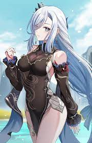 Daily Genshin Impact ✨ on X: Shenhe from Genshin Impact.  t.coRqVL8PYivk  X