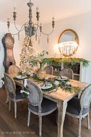 Crate & barrel furniture dining extension table avalon 45 dark brown round. Christmas Decor Ideas Gorgeous Centerpiece Ideas For Your Table