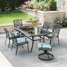 699 Create Customize Your Patio Furniture Belcourt Collection The Home Depot Patio Dining Furniture Outdoor Dining Set Hampton Bay Patio Furniture