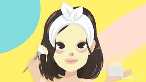 Masker scuba gambar mulut gambar wajah cewe cowo kumis janggut senyum. Masker Alami Yang Bikin Kulit Glowing