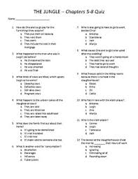Buzzfeed staff if you get 8/10 on this random knowledge quiz, you know a thing or two how much totally random knowledge do you have? The Jungle Quizzes Chapters 1 31 With Answer Key By Subject Matter Expert