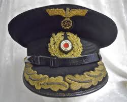 Wwii German Kriegsmarine Officer Visor Cap Wwii Uniforms Military Headgear Wwii