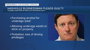 Man pleads guilty to charges stemming from drowning death