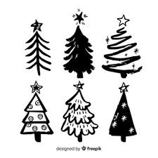 | view 1,000 black and white tree illustration, images and graphics from +50,000 possibilities. Christmas Tree Images Free Vectors Stock Photos Psd
