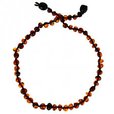 « le collier d'ambre est utilisé comme remède pour activer la circulation du sang, donner de la force ou combattre la fatigue et le stress. Collier D Ambre Pour Enfant Avec Clip De Securite Style Billes