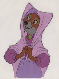 Disney ROBIN HOOD Animation Color Model Cel of MAID MARIAN, 1973 | Howard  Lowery Online Auction