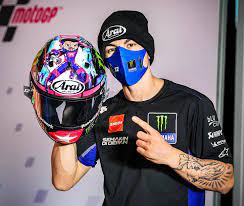 Official gilles page®️ we are setting standards in innovation. Special Helmet Design For The Maverick Vinales Facebook