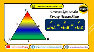 Soal dan pembahasan aturan sinus dan cosinus. Konsep Dasar Aturan Sinus Matematika Wajib Kelas 10 Contoh Soal Dan Pembahasan Youtube