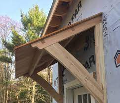 Awning Barn Mortiseandtenon Cedar Anybody Can Create A House Sweet Home Even When The Price Range Is Outdoor Awnings Aluminum Awnings Residential Awnings