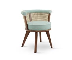 George Dining Chair Is Made Of Solid Walnut Wood Enriched With Rattan Dining Chairs Wood Dining Chairs Wood Chair
