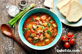 суп харчо рецепт приготовления в домашних условиях из курицы Sup Harcho S Kuricej I Risom Recept S Foto Recept Eda Vkusnaya Eda Kulinariya