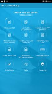 Once the simlock code of zte n9517 is received, change the default sim with any another operator simcard. Free Unlock Zte Mobile Sim For Android Apk Download