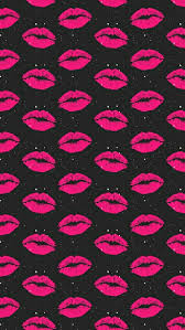 Hot pink kiss model on the beach by pink kiss. Pin By Wendy Maze On Wallpaper Vol 29 Lip Wallpaper Pink Lips Pink Lips Art