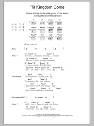 If you're sick of using your boring old keys to unlock your door, make has a guide for using and arduino to power a lock that you can control with your smartphone. Til Kingdom Come Sheet Music Coldplay Guitar Chords Lyrics