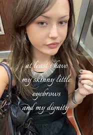 Emma Burney's Dignity and Eyebrows