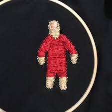 It is the first floop: Thumb Thumbs From Spy Kids For My Friend Embroidery