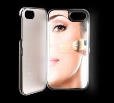 Iphone X Led Selfie Light Makeup Mirror Case Tablet Phone Case