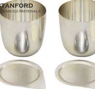 PTU0412 Low and Wide Base Platinum Crucible