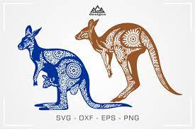 Download Kangaroo Mandala Svg Design 373284 Cut Files Design Bundles