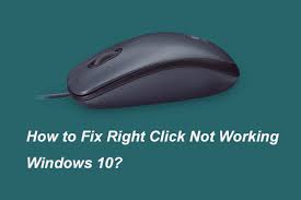 Once the pc boots into recovery mode try system restore in order fix the issue. Here Are 9 Solutions To Mouse Right Click Not Working