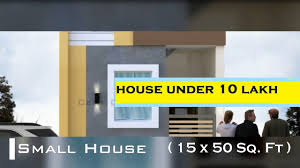 15 X 50 Small Budget House Under 10 Lakh 2bhk Home Design And Construction In India Youtube