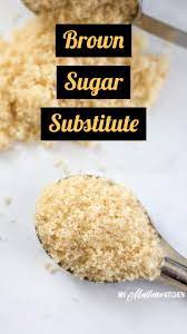 Brown Sugar Substitute Pinterest
