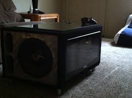 12 Speaker Box Made Into Coffee Table Cochera