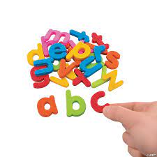 Registration on or use of this site constitutes acceptance of our terms of service. Plastic Magnetic Letters Lowercase Letter Set 57 Pc Oriental Trading