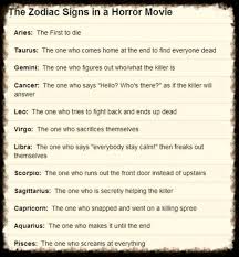 If these warnings aren't heeded and the situation persists, they then proceed to explode and let it all out. Jesse Zodiac Signs In Horror Movies I Come Home To