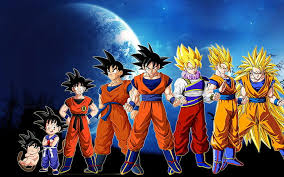 Super saiyan (超サイヤ人) is an advanced transformation assumed by extraordinarily powerful members of the saiyan race in the dragon ball franchise, as well as akira toriyama's later manga nekomajin and within the dr. Hd Wallpaper Goku And Super Saiyan Dragonball Z Dragonballz Son Goku Super Saiyan Stages Wallpaper Flare