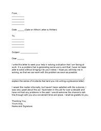 This is a sample letter regarding a disagreement to a false. 37 Editable Grievance Letters Tips Free Samples á… Templatelab
