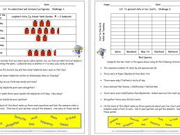 statistics data handling y3 pictograms bar charts tables