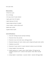 Tapi disebabkan resepi saya kali ini tidak dicampur dengan kelapa kering, jadi lets we call it as kek lapis cadbury ok!!! Kek Lapis India