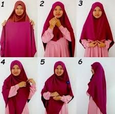 Tutorial Hijab Syar I Segi Empat Simple Dan Kekinian Hijabyuk Com