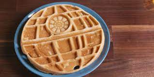 Just like the death star was destroyed in a single shot, you'll devour these waffles in a single bite. Death Star Waffle Maker Video Delish Com