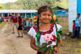 The dress features silk ribbons in red, white and green for an authentic mexico feel. Facts About Mexico Home Of Ancient Civilizations Stunning Landscapes And Vibrant Cultures Compassion International Blog