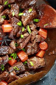 Put down that takeout menu… you can make even better beef and broccoli if you need to, cook the beef in batches to avoid overcrowding the pan. Braised Beef Filipino Chinese Style Foxy Folksy