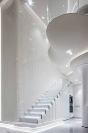 Organic Architecture And Futuristic Decor Home Tour Staircase Design Futuristic Home Futuristic Interior