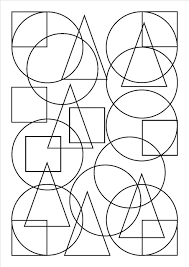 Square, rectangle, triangle, rhombus, trapezoid, rhombus, circle, elipse, pentagon, hexagon, heptagon, octagon, nonagon, decagon. Shapes For Children Circles Squares Forms Kids Coloring Pages