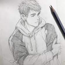 Drawing Faces With Graphite Pencils Drawing On Demand Anime Drawings Sketches Drawings Art Drawings Sketches