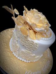 Pretty pink cake and cupcakes. Golden Brocade 50th Anniversary Cake Triple Layer Victoria Sponge With Strawberry Jam And Vanilla Buttercr 50th Anniversary Cakes Anniversary Cake Gold Cake