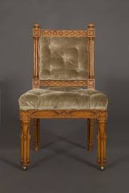 C1820 The Knowsley Hall Dining Chairs An Important Set Of Twelve Carved Golden Oak Dining Chairs Designed By Jo Carved Dining Chairs Dining Chairs Chair Design