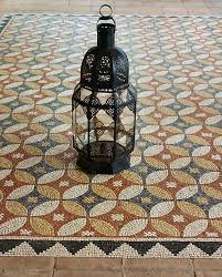 Generate a repeating mosaic style pattern of coloured squares on a grid. Mosaic Flooring Roman Mosaic Mosaic Floor Tiles