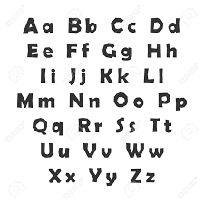 Upper case letters (also called capital letters) are used at the beginning of a sentence or for the first letter of a proper noun. Uppercase And Lowercase Letters Of The Alphabet Isolated On White Background Royalty Free Cliparts Vectors And Stock Illustration Image 151804170